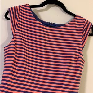 Lilly Pulitzer Striped Boatneck Dress.